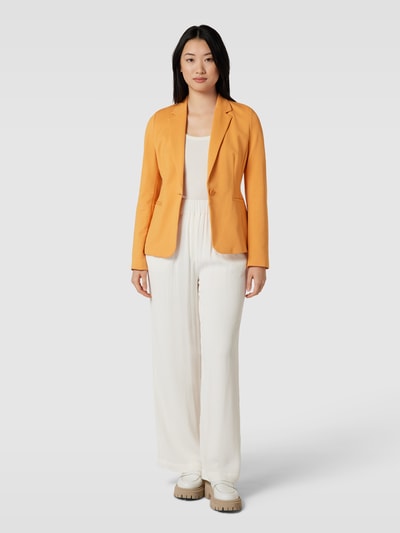 Christian Berg Woman Selection Blazer met knoopsluiting Oranje - 1