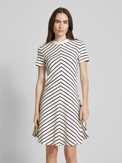 Tommy Hilfiger Tailliertes Freizeitkleid aus reiner Baumwolle Weiss 4