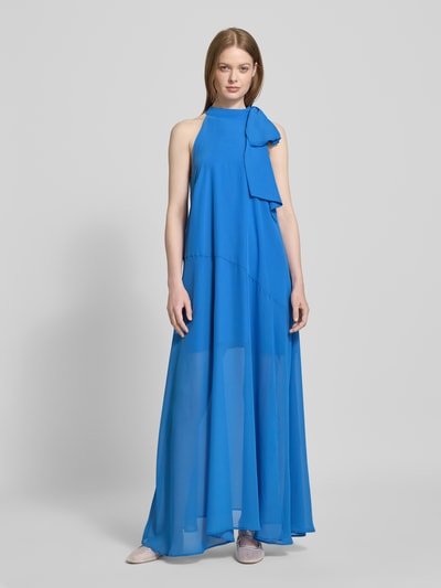 Gestuz Maxikleid mit Gehschlitz Modell "Zsanka" Royal 4