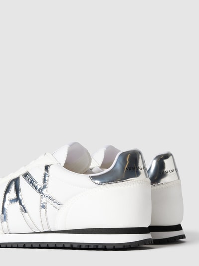 ARMANI EXCHANGE Sneaker mit Label-Details Weiß 3