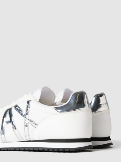 ARMANI EXCHANGE Sneaker mit Label-Details Weiss 3