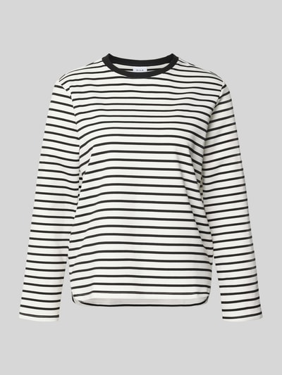 Vila Longsleeve mit Rundhalsausschnitt Modell 'LUCE' Offwhite 2