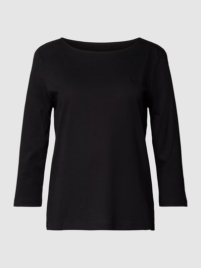 Tom Tailor Longsleeve mit Motiv-Stitching Black 2