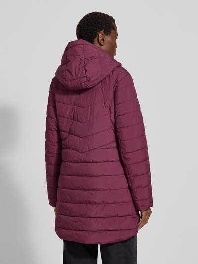 G.I.G.A. DX Steppmantel mit Reißverschlusstaschen Aubergine 5