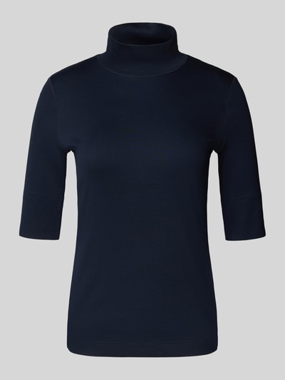 Marc Cain T-Shirt mit Stehkragen Marine 2