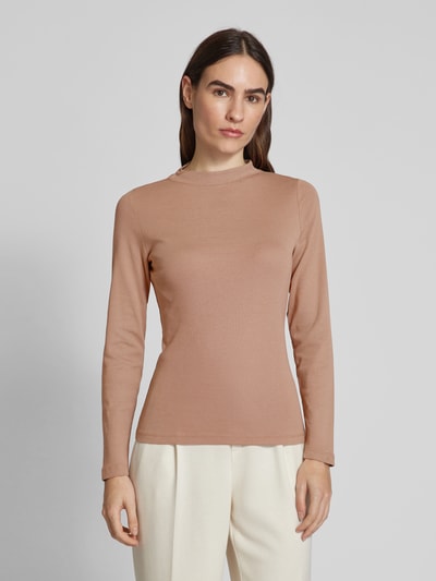 Christian Berg Woman Longsleeve mit Turtleneck Taupe 4