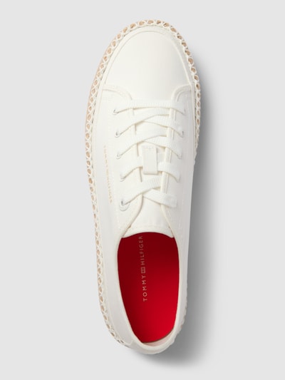 Tommy Hilfiger Sneaker mit Label-Details Modell 'ROPE' Weiss 3