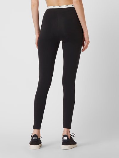 Reebok Active Sportlegging met logoband  Zwart - 5