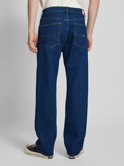 Tommy Jeans Regular Fit Straight Leg Jeans im 5-Pocket-Design Modell 'OTIS' Dunkelblau 5