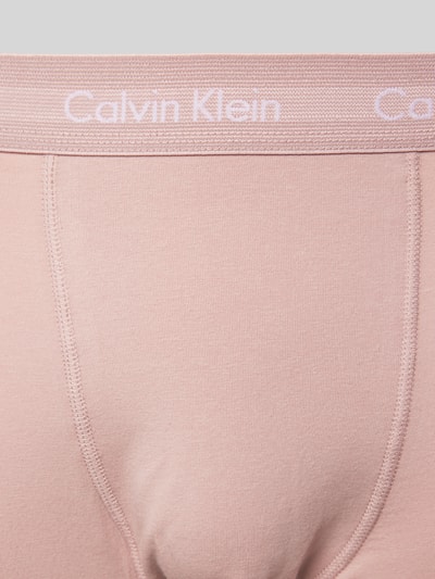 Calvin Klein Underwear Trunks mit elastischem Label-Bund im 5er-Pack Hellgrau 2