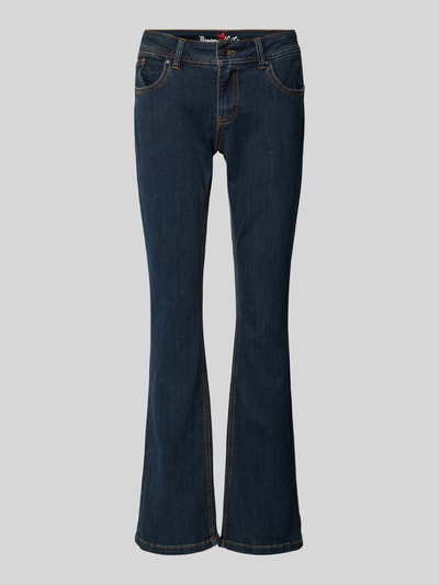 Buena Vista Bootut jeans in 5-pocketmodel, model 'Malibu' Donkerblauw - 2