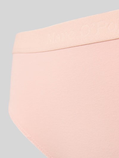 Marc O'Polo Slip van katoenmix in een set van 3 stuks Rosé - 2