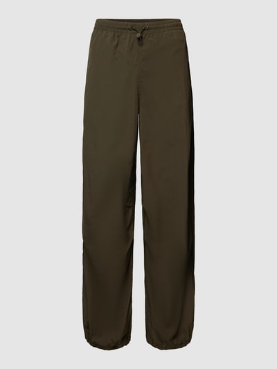 ONLY Stoffhose mit elastischem Bund Modell 'JOAN' Oliv 2