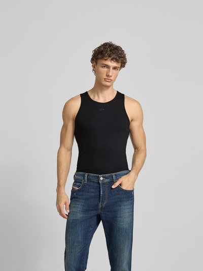 Diesel Tanktop mit Label-Stitching Black 4