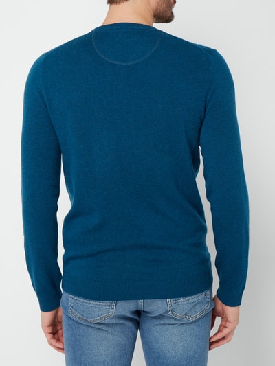 MCNEAL Pullover aus Woll-Kaschmir-Mix Ocean Melange 5