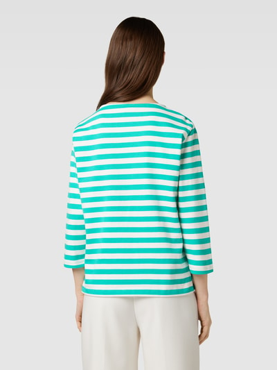 Christian Berg Woman Longsleeve mit Streifenmuster Aqua 5