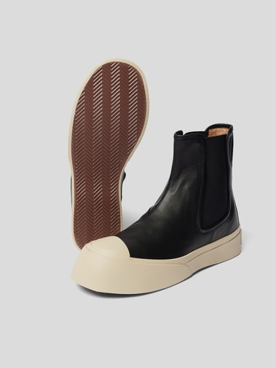 Marni Chelsea Boots mit Label-Detail Schwarz 5