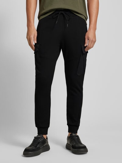 Antony Morato Slim fit sweatbroek in cargolook Zwart - 4