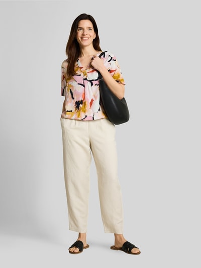 Tom Tailor Regular Fit Bluse aus reiner Viskose  Rosa 1