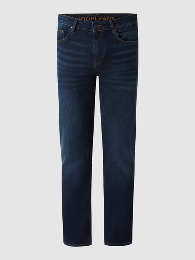 JOOP! Jeans Modern fit jeans met stretch, model 'Mitch' Donkerblauw - 2