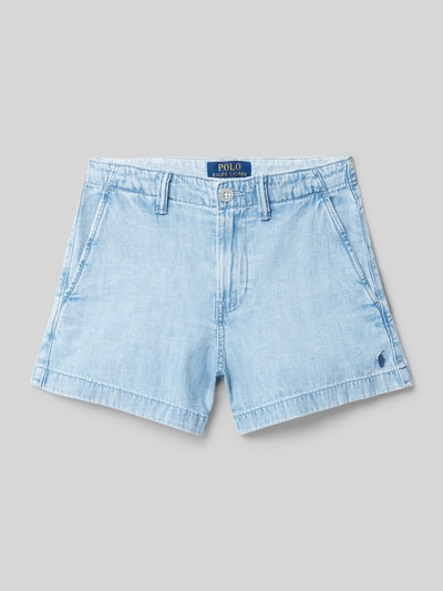 Polo Ralph Lauren Teens Shorts in Denim-Optik mit Eingrifftaschen Blau 1