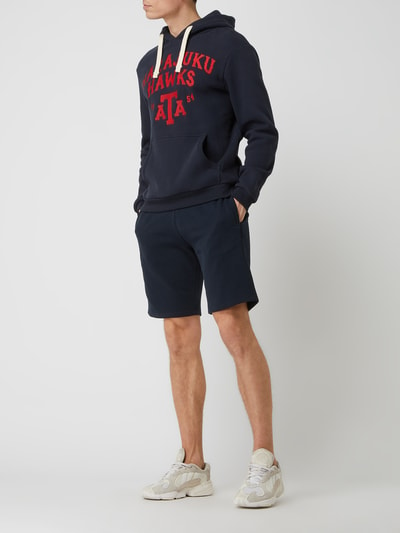 Superdry Sweatshorts van katoenmix Marineblauw - 1