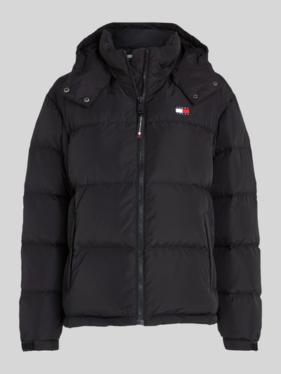 Tommy Jeans Regular Fit Steppjacke mit abnehmbarer Kapuze Black 2