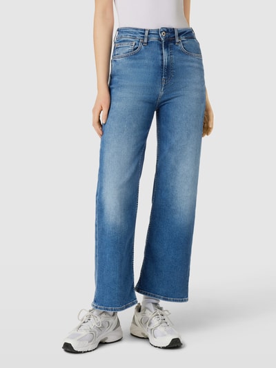 Pepe Jeans Jeansy o kroju relaxed fit z 5 kieszeniami model ‘LEXA’ Jeansowy niebieski 4