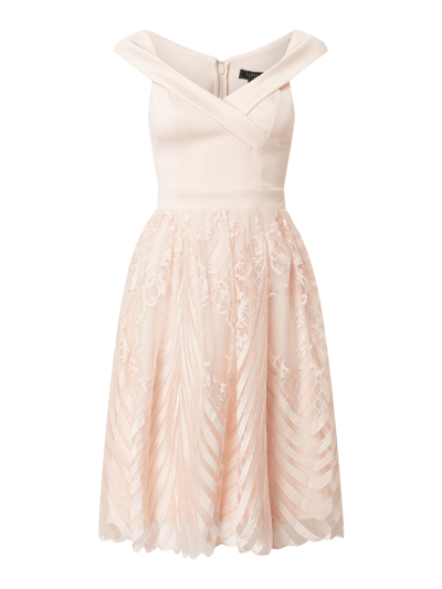 Lipsy Cocktailkleid mit Drapierung  Rose 1