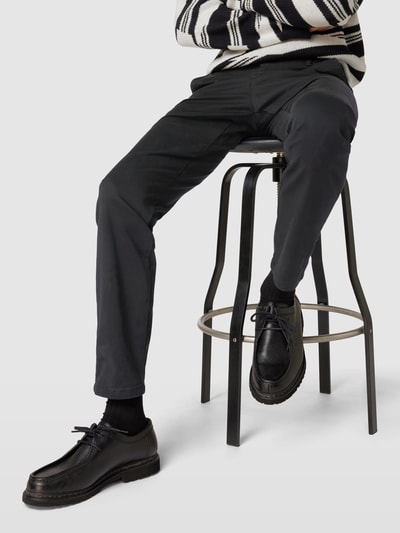 Selected Homme Slim Fit Chino in unifarbenem Design Modell 'NEW Miles' Black 3