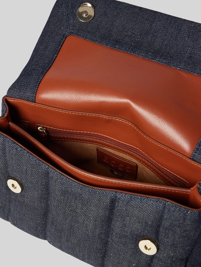 BOSS Torebka na ramię z czystego denimu bawełnianego model ‘STYLE B_ICON’ Jeansowy niebieski 5