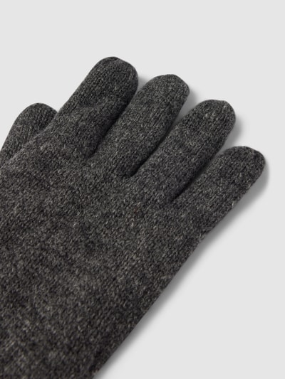 Barts Handschuhe mit Label-Detail Modell 'HAAKON' Anthrazit 3