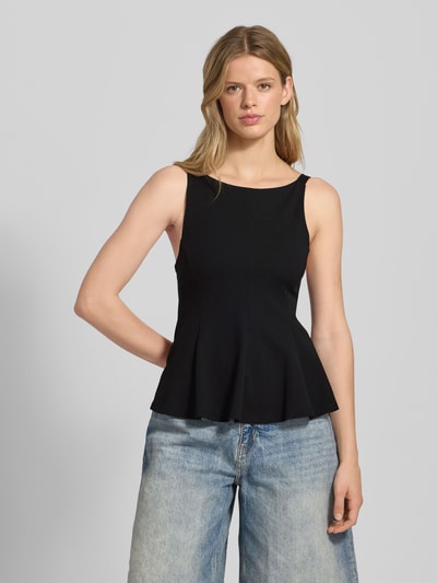 Gina Tricot Trägertop mit Rundhalsausschnitt Black 4