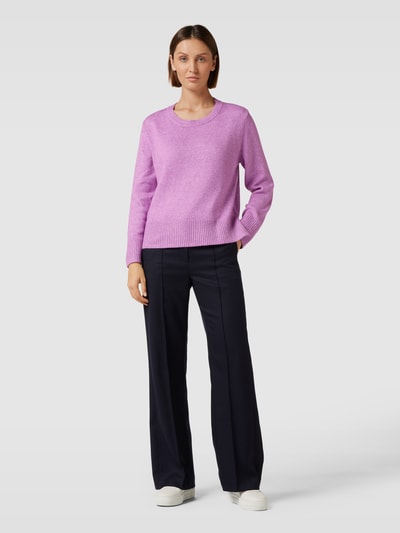 Tom Tailor Gebreide pullover in gemêleerde look Violet - 1