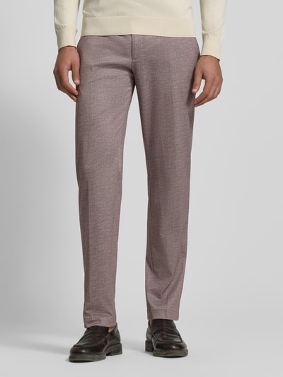 Pierre Cardin Spodnie garniturowe o kroju regular fit z dodatkiem wiskozy Model 'Rick' Średniobrązowy 4