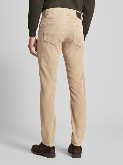 Pierre Cardin Tapered Fit Cordhose Modell 'Lyon' Beige 5