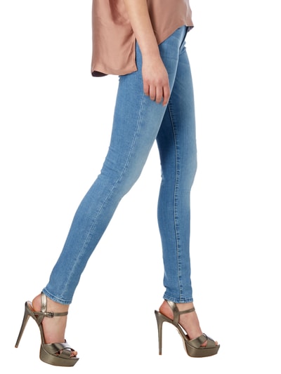 Guess Stone Washed Low Rise Skinny Fit Jeans Jeansblau 5