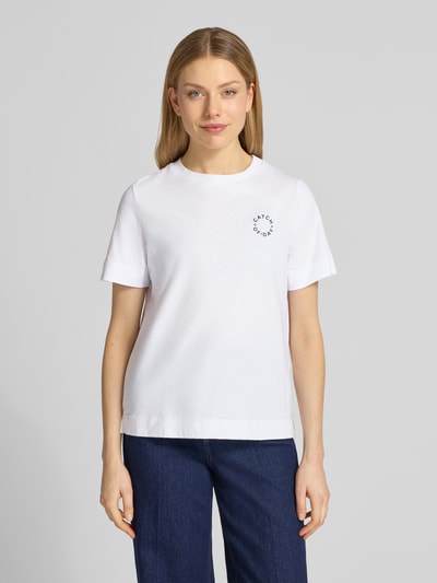 Rich & Royal T-Shirt mit Rundhalsausschnitt Weiss 4