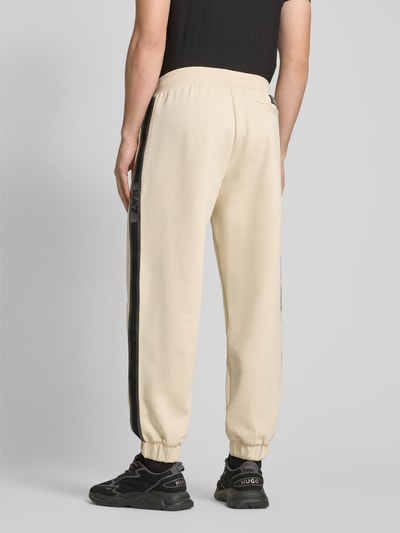 EA7 Emporio Armani Sweatpants mit elastischem Bund Offwhite 5