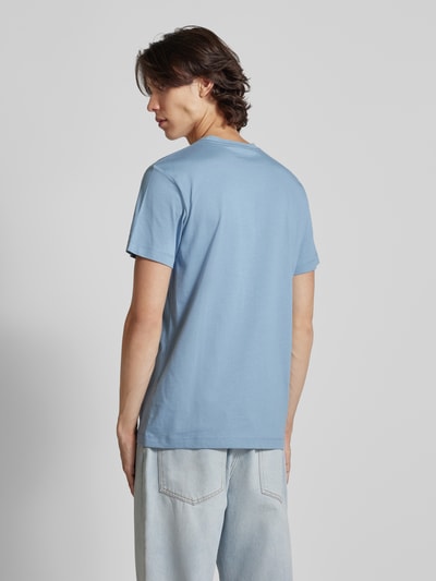 Calvin Klein Jeans T-Shirt mit Rundhalsausschnitt Hellblau 5