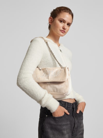 Juicy Couture Crossbody Bag mit Strasssteinbesatz Modell 'KIMBERLY' Sand 1