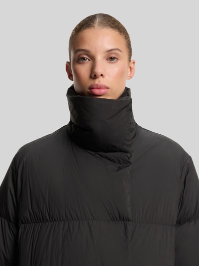 HUGO Regular Fit Daunenmantel mit hohem Stehkragen Modell 'Franca-1' Black 3