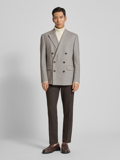 Strellson Slim Fit Anzugsakko mit Woll-Anteil Modell 'ASHTON5' Beige 1