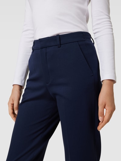 Drykorn Stoffen broek in effen design Marineblauw - 3