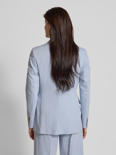 Christian Berg Woman Selection Blazer met reverskraag Jeansblauw - 5
