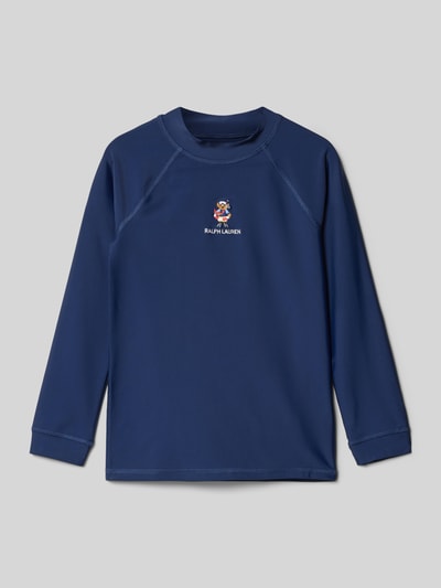 Polo Ralph Lauren Kids Longsleeve mit Label-Stitching Marine 1