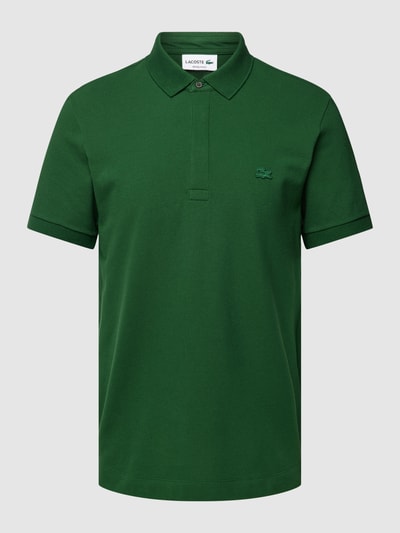 Lacoste Classic fit poloshirt met labeldetail Groen - 2