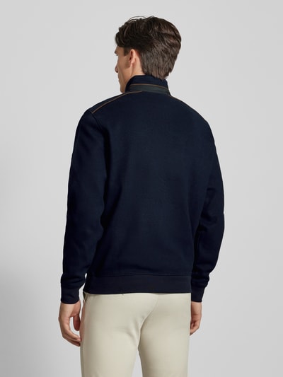 bugatti Sweatshirt mit Stehkragen Marine 5