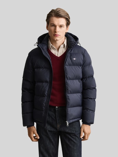 GANT Regular Fit Steppjacke mit Zweiwege-Reißverschluss Marine 4