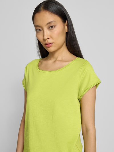 Christian Berg Woman T-shirt met kapmouwen Appeltjesgroen - 3